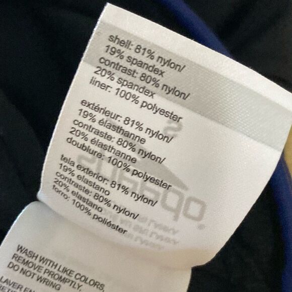 Speedo Blue swimsuit Size 8 - Picture 3 of 5